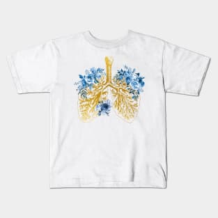 Anatomical Lungs Kids T-Shirt